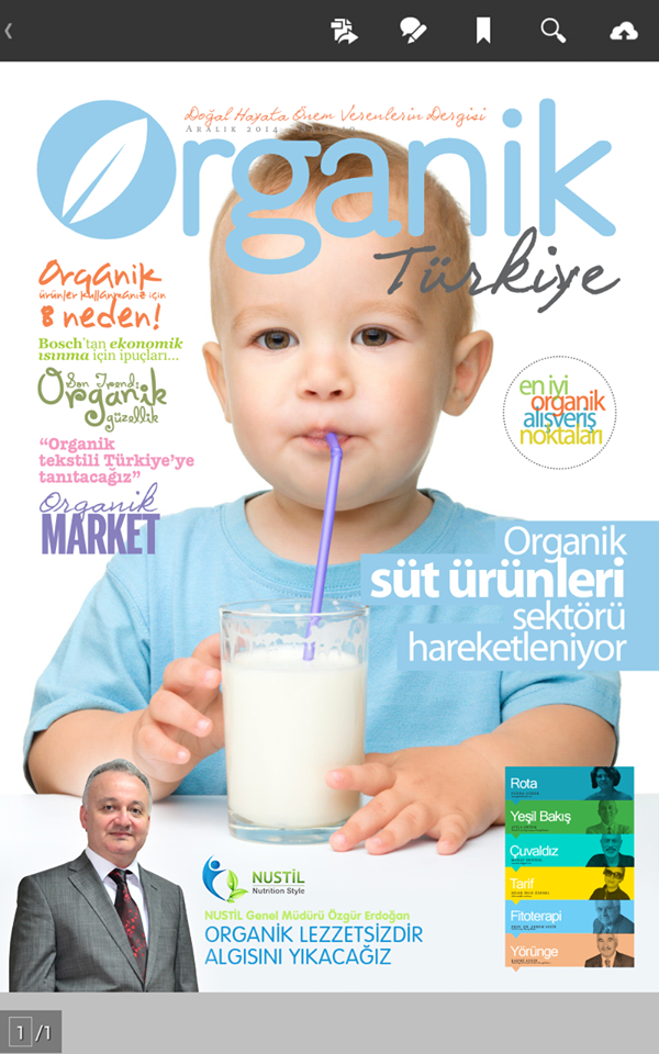Organik Türkiye Dergisinde Bjorg